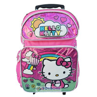 Hello Kitty 16 Inch Large Rolling Backpack
