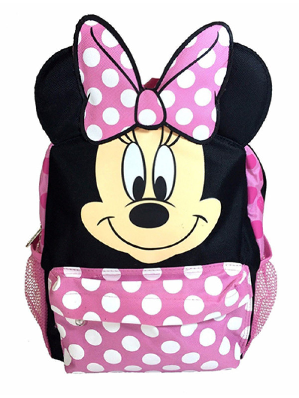 Minnie Mouse 12 Inch Backpack w/Ears