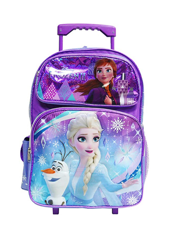 Disney Frozen 16 Inch Large Rolling Backpack
