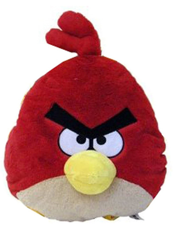 Red Angry Bird Plush Backpack 12 inch