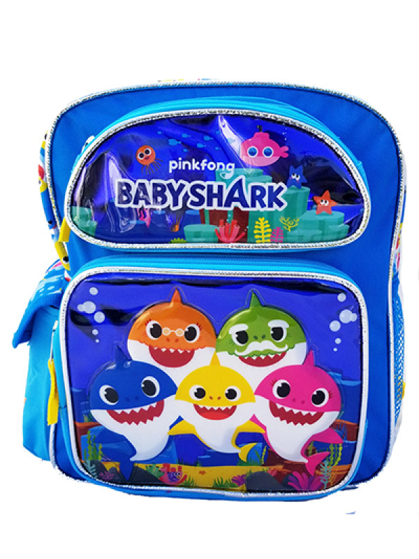 Baby Shark 12 Inch Small Backpack
