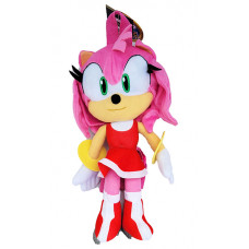 Amy Rose Sonic Plush Backpack 16 Inch ( Pink )