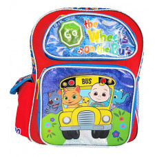Cocomelon 12 inch Small Backpack The Wheels On The Bus