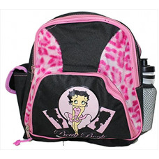 Betty Boop 12 Inch Small Backpack with Water Bottle